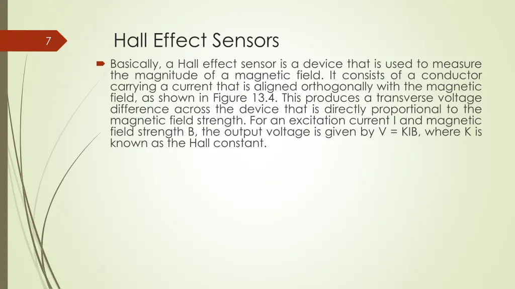 hall effect sensors basically a hall effect