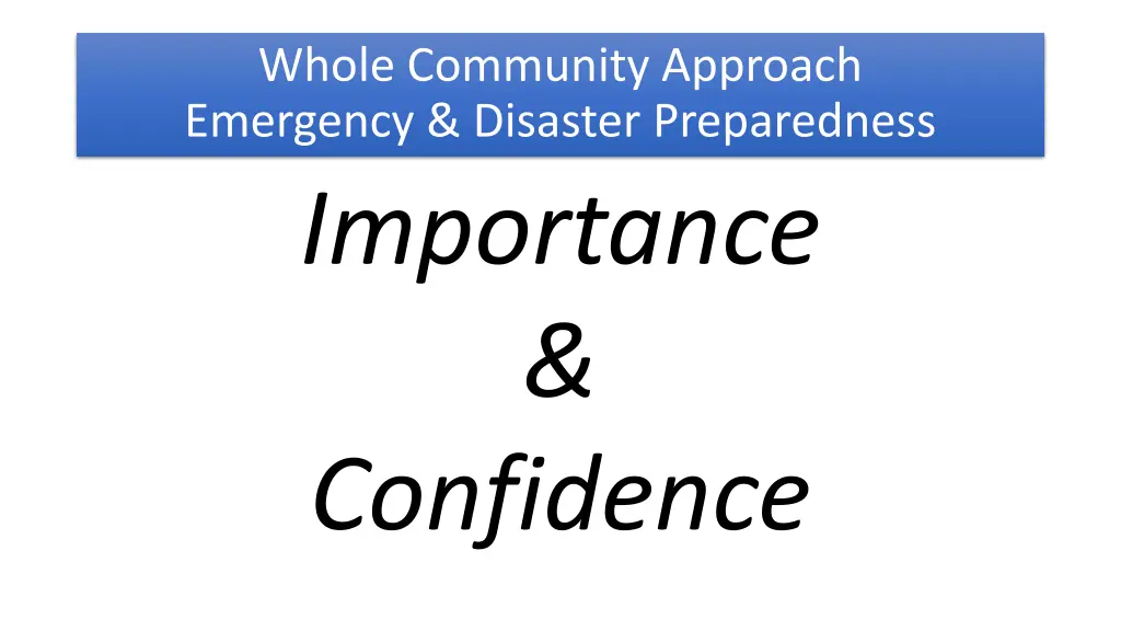 whole community approach emergency disaster 1