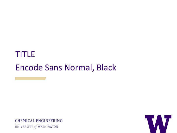 title encode sans normal black
