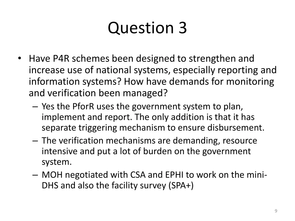 question 3