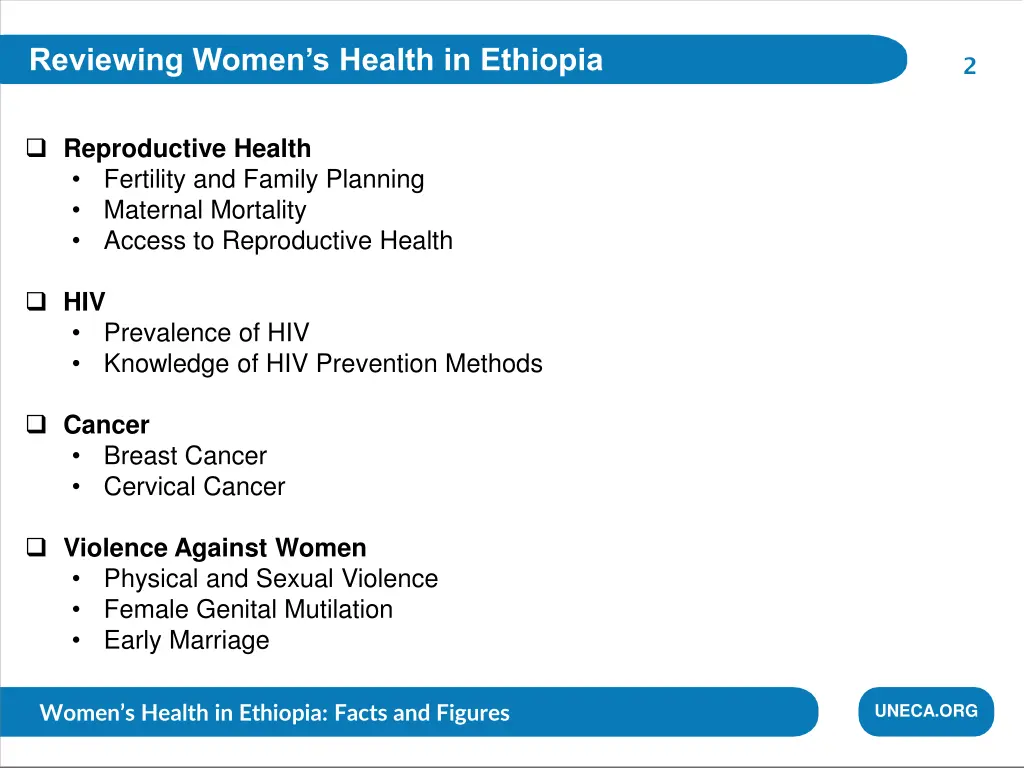 reviewing women s health in ethiopia