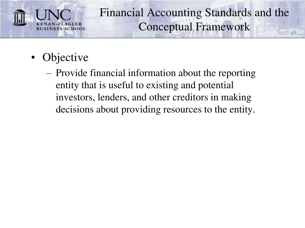 financial accounting standards and the conceptual 1