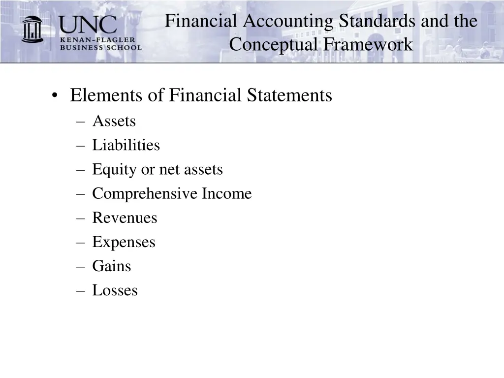 financial accounting standards and the conceptual 3