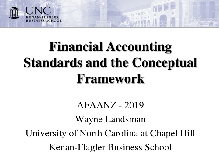 financial accounting standards and the conceptual