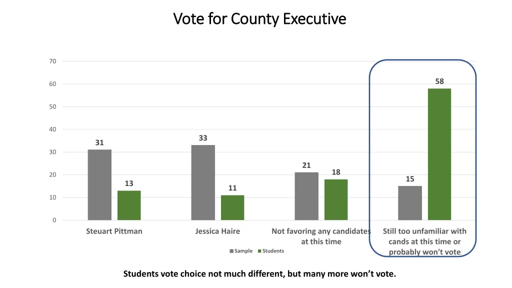 vote for county executive vote for county