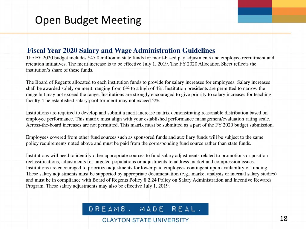 open budget meeting 12