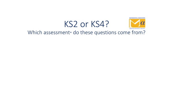 ks2 or ks4