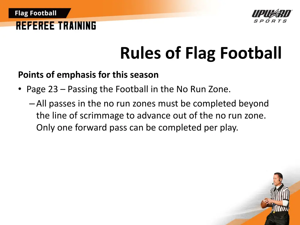 rules of flag football 2