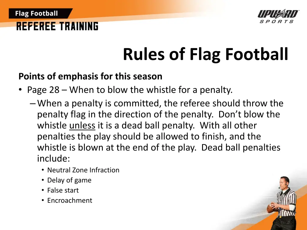 rules of flag football 4
