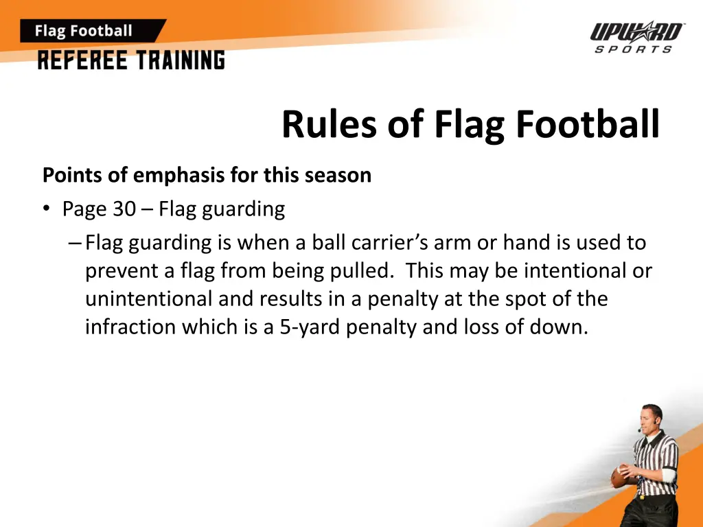rules of flag football 5