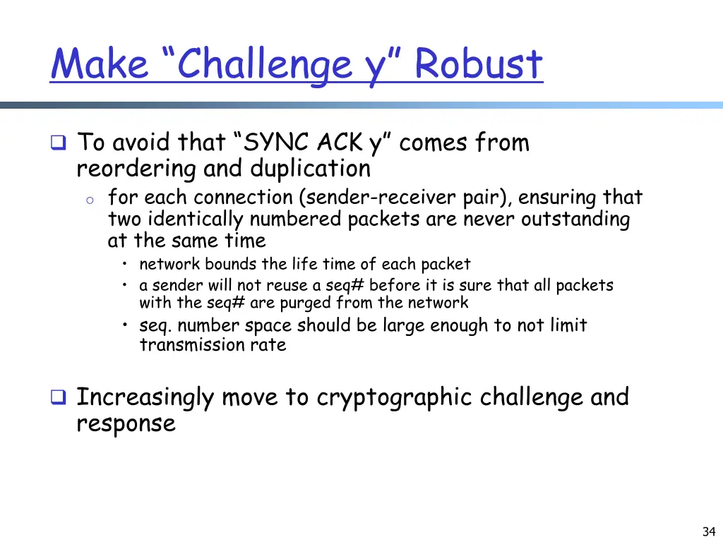 make challenge y robust