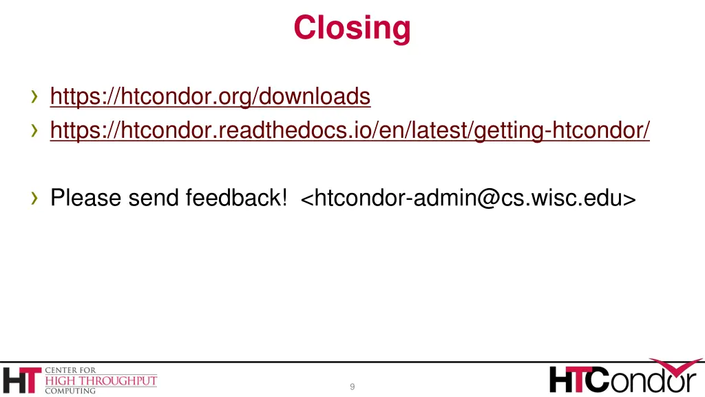 closing