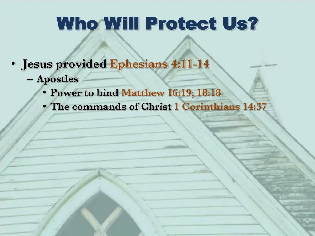 who will protect us who will protect us