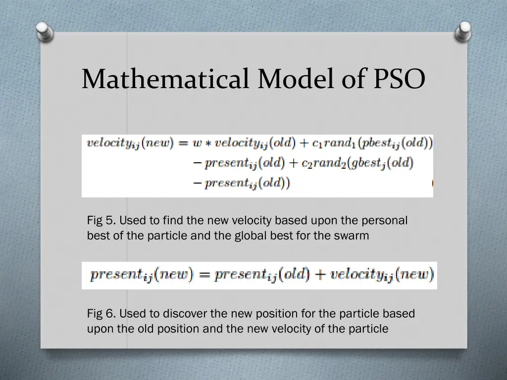 mathematical model of pso 1