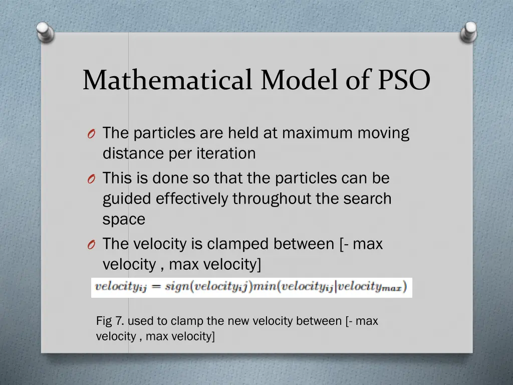 mathematical model of pso 2