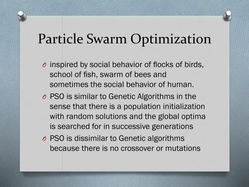 particle swarm optimization 1