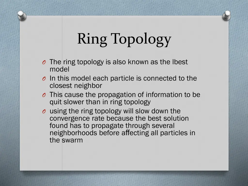 ring topology