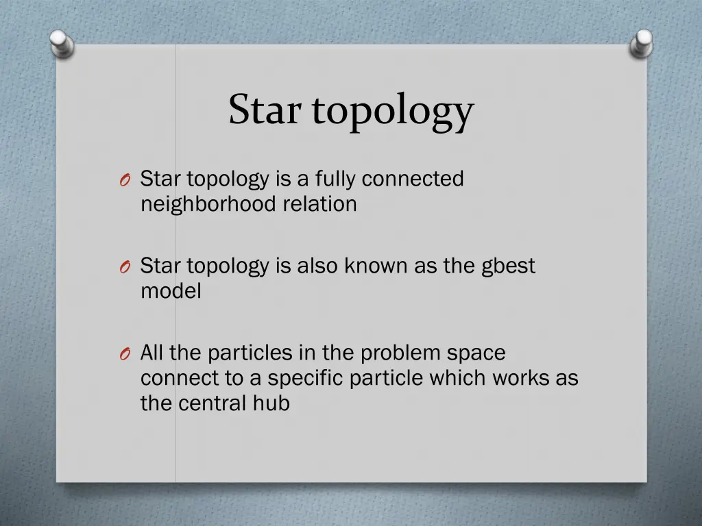 star topology
