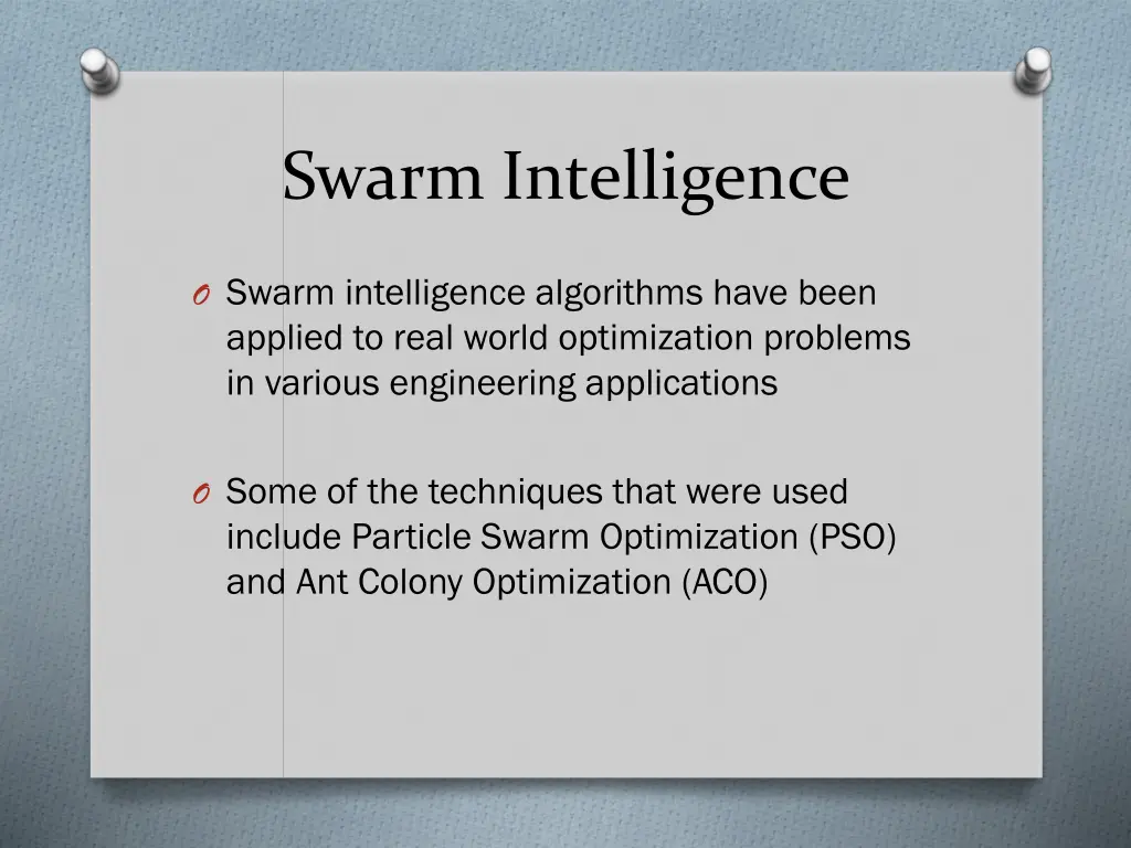 swarm intelligence 2