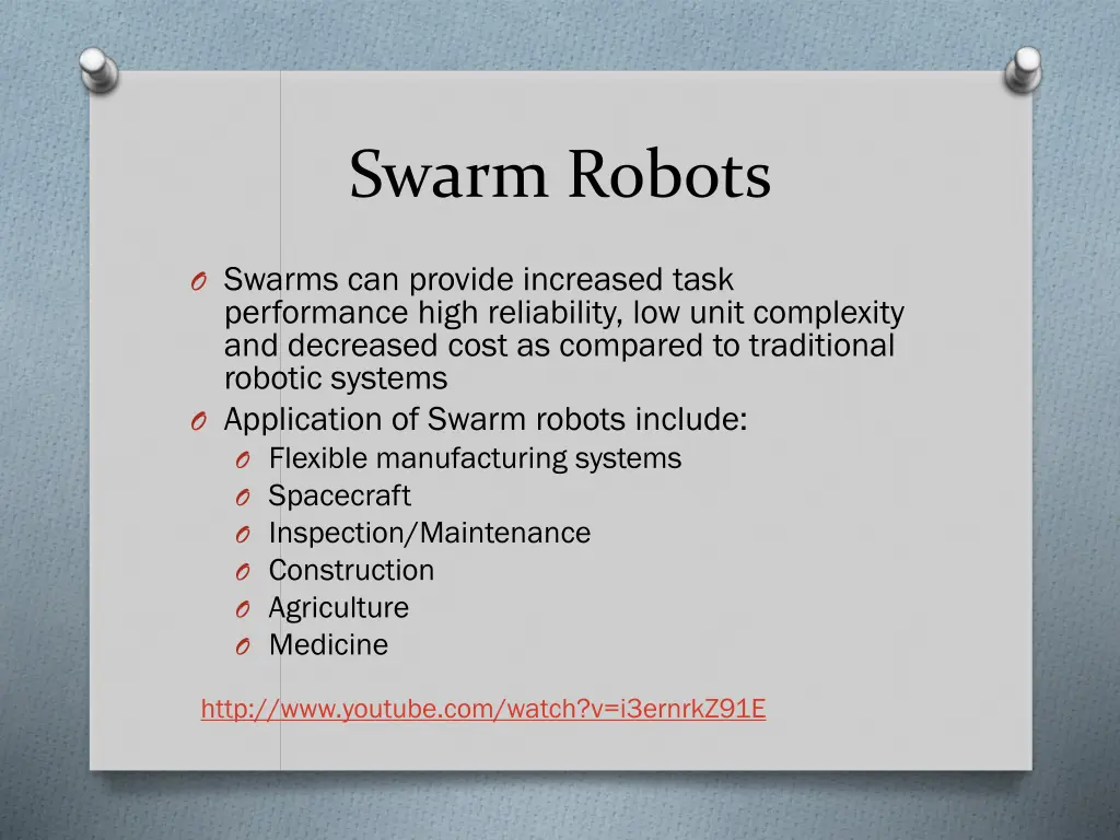 swarm robots
