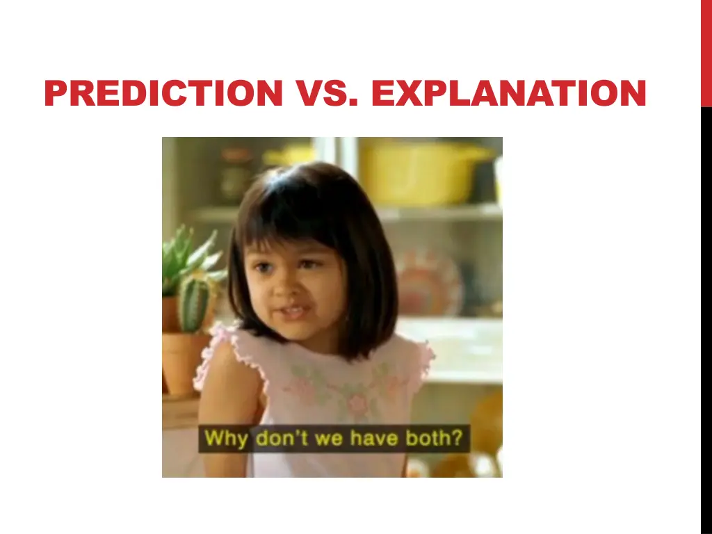 prediction vs explanation 1