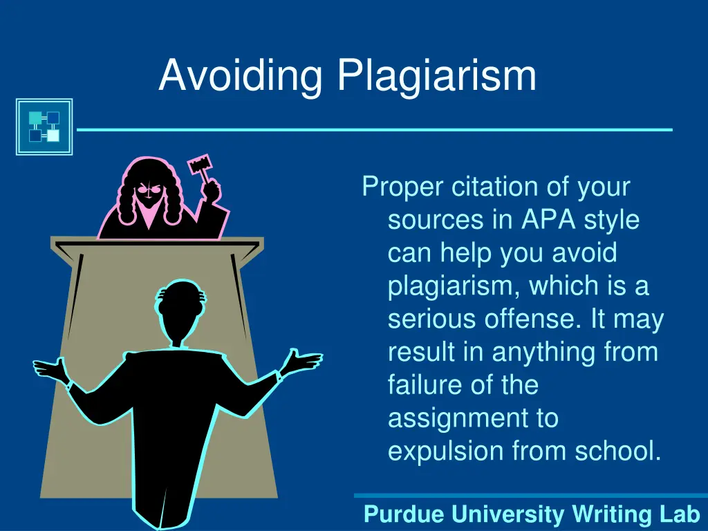 avoiding plagiarism
