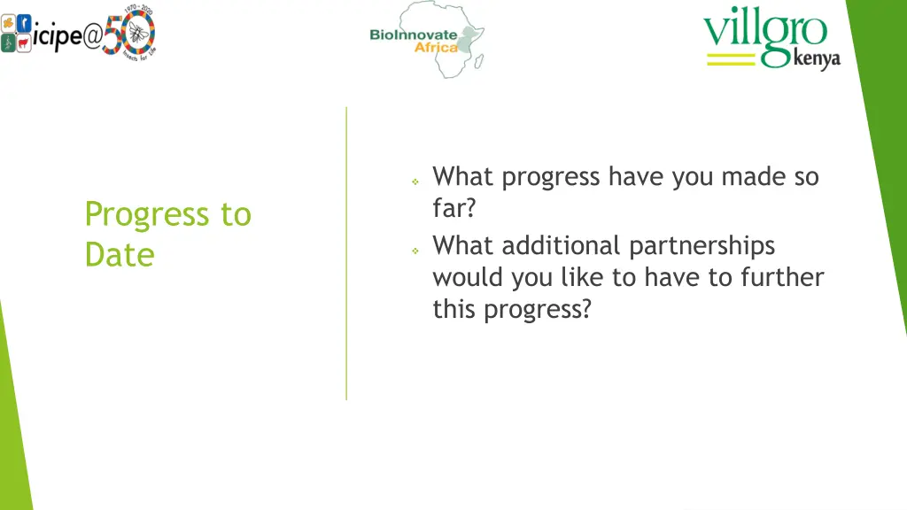 what progress have you made so far