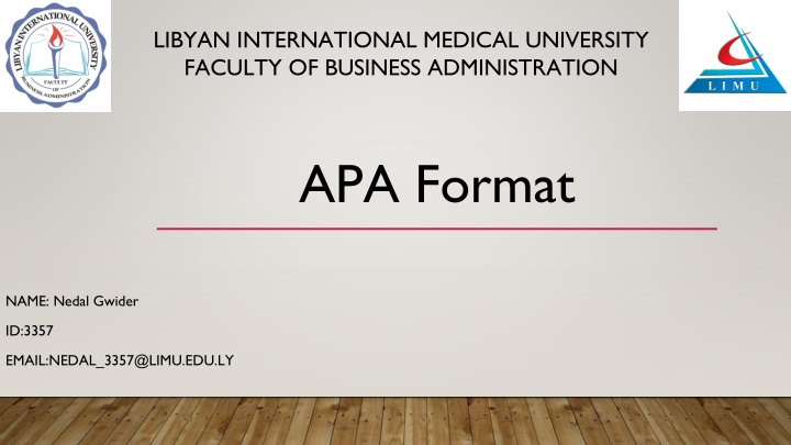 libyan international medical university faculty