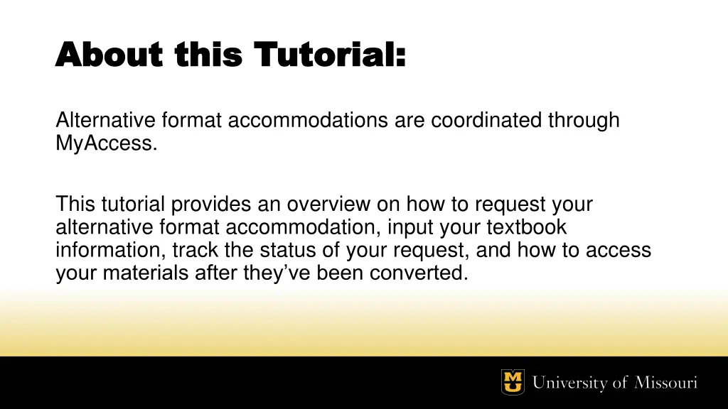 about this tutorial about this tutorial
