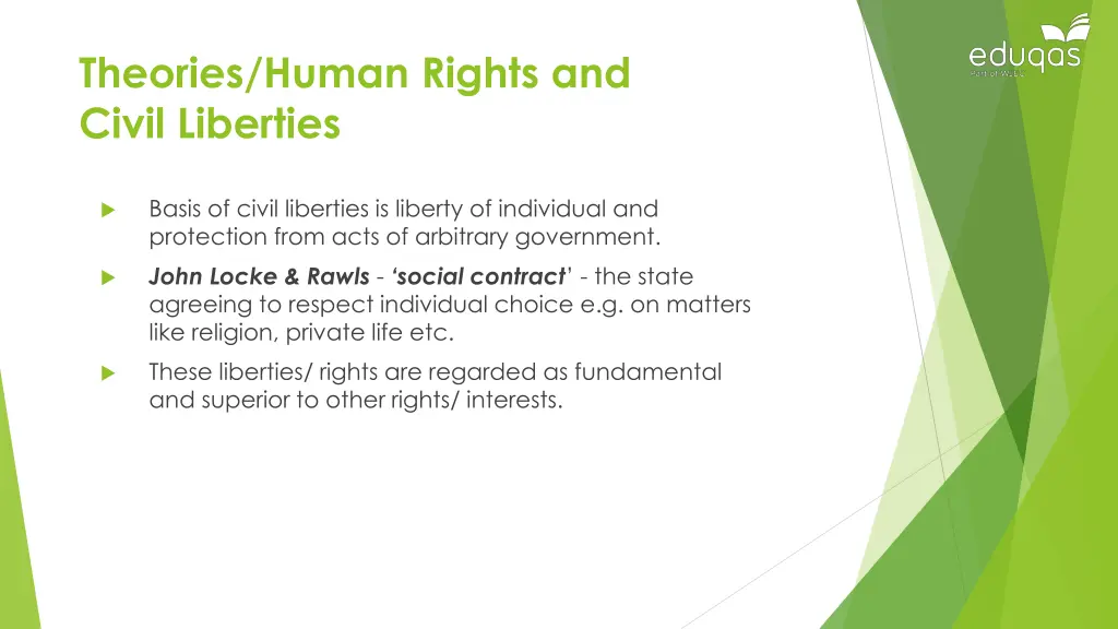 theories human rights and civil liberties