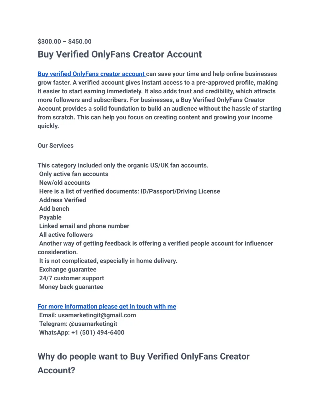 300 00 450 00 buy verified onlyfans creator