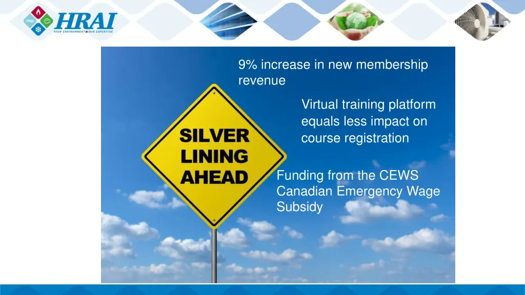 9 increase in new membership revenue