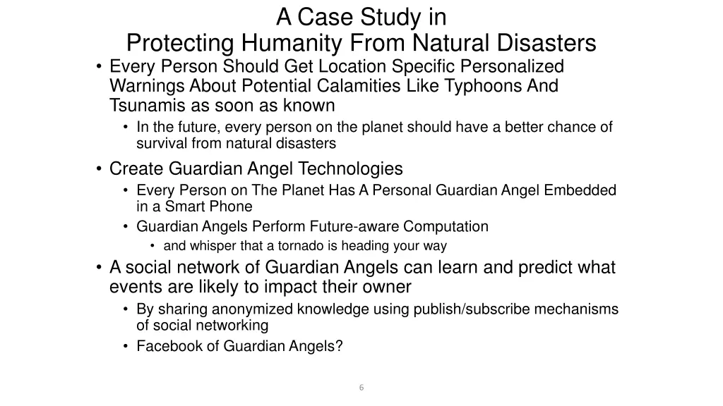 a case study in