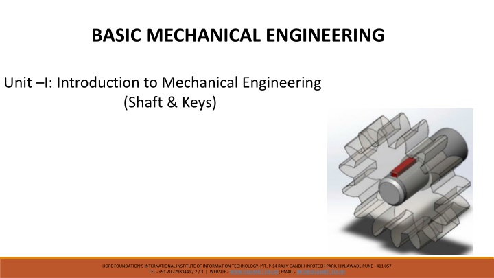 basic mechanical engineering