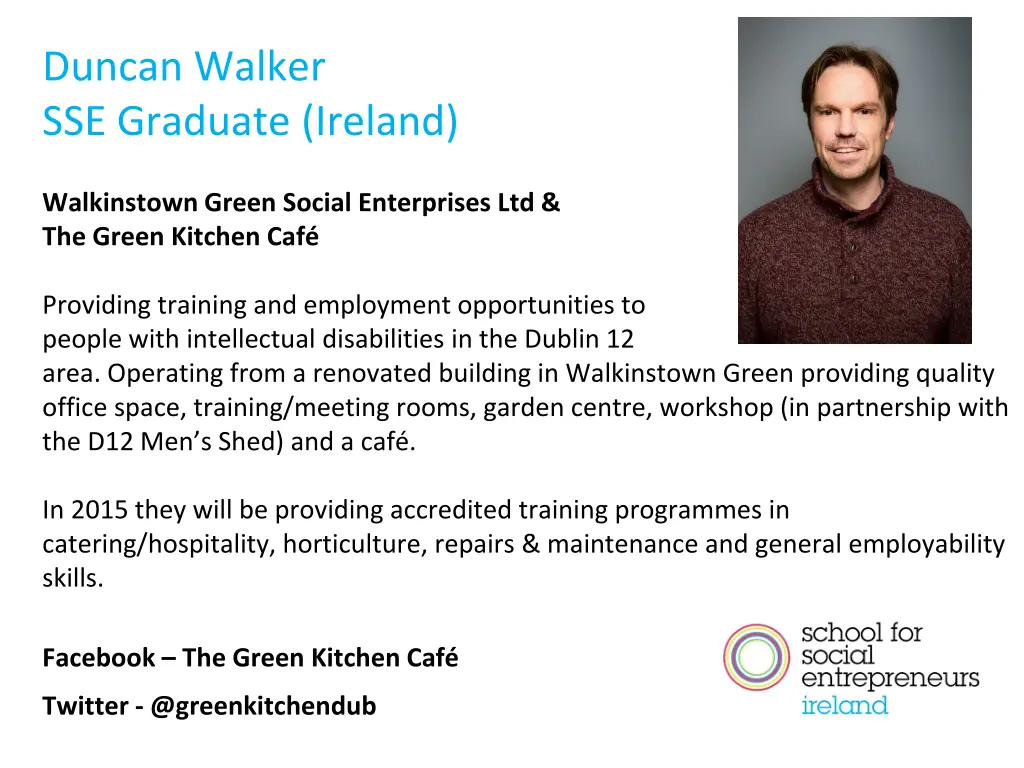 duncan walker sse graduate ireland