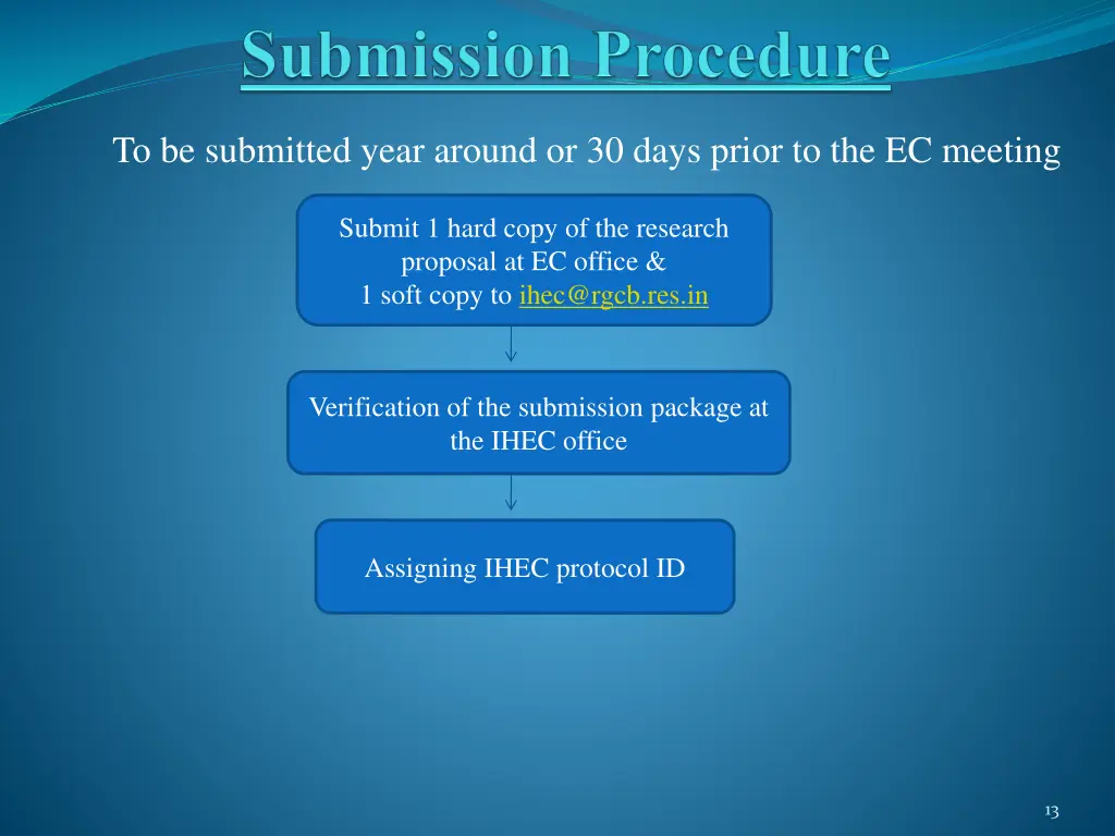 to be submitted year around or 30 days prior