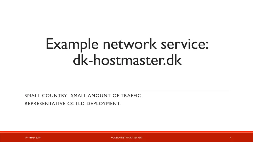 example network service dk hostmaster dk