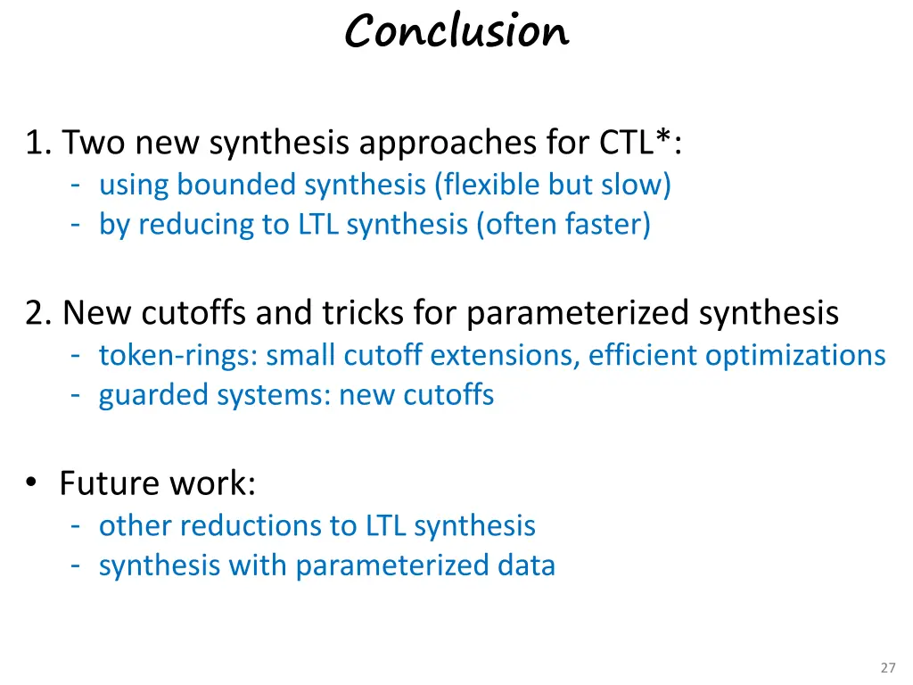 conclusion
