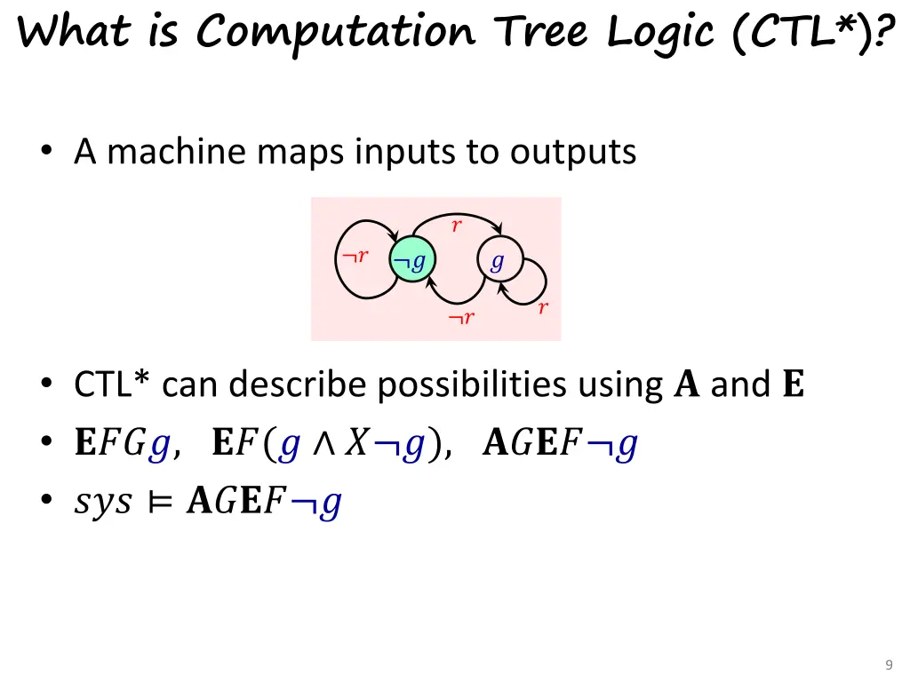 what is computation tree logic ctl