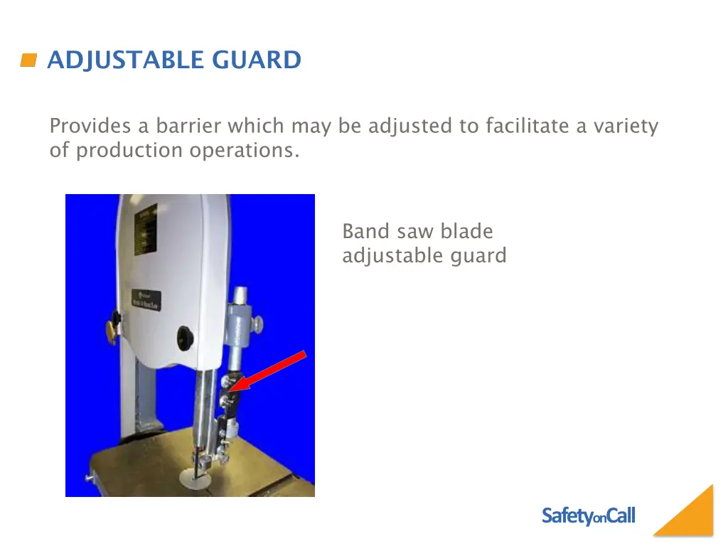 adjustable guard