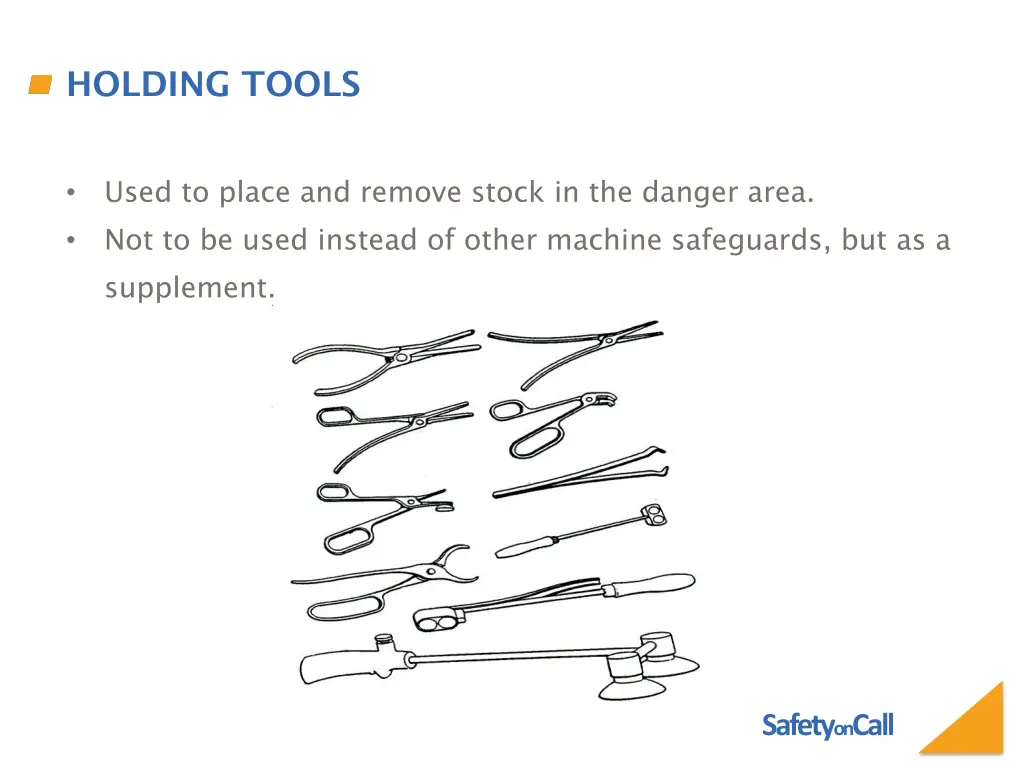 holding tools