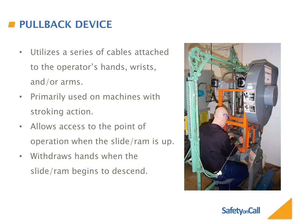 pullback device