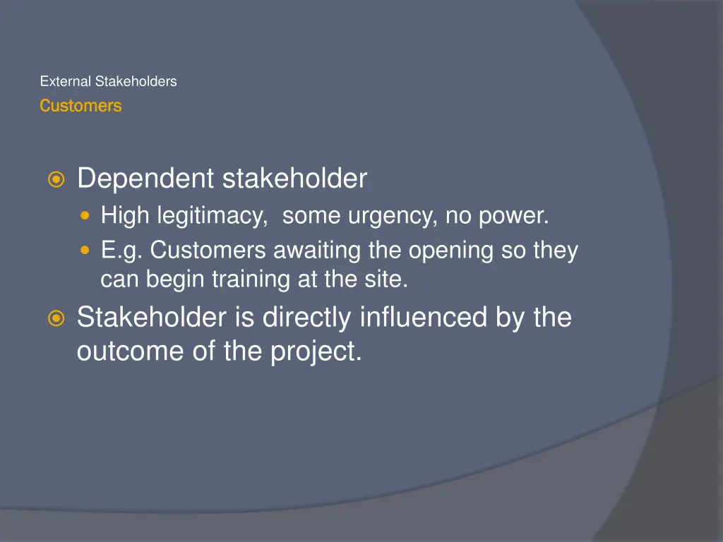 external stakeholders 2