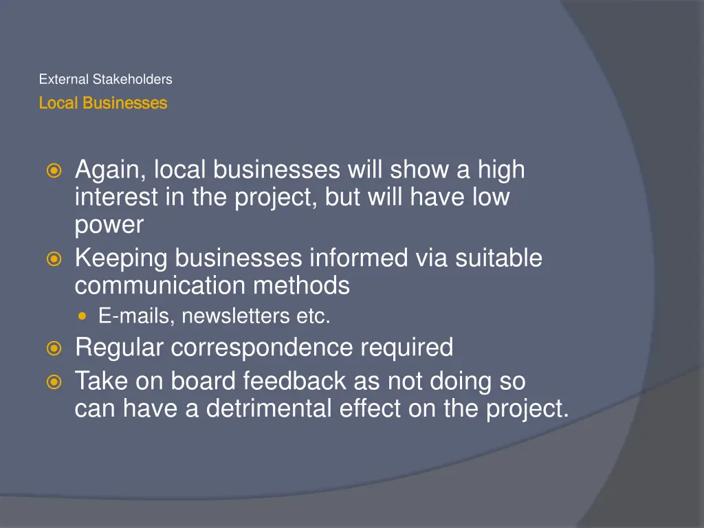 external stakeholders 4
