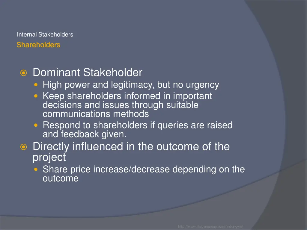 internal stakeholders 2