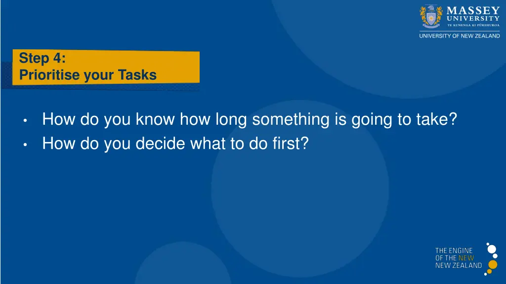 step 4 prioritise your tasks