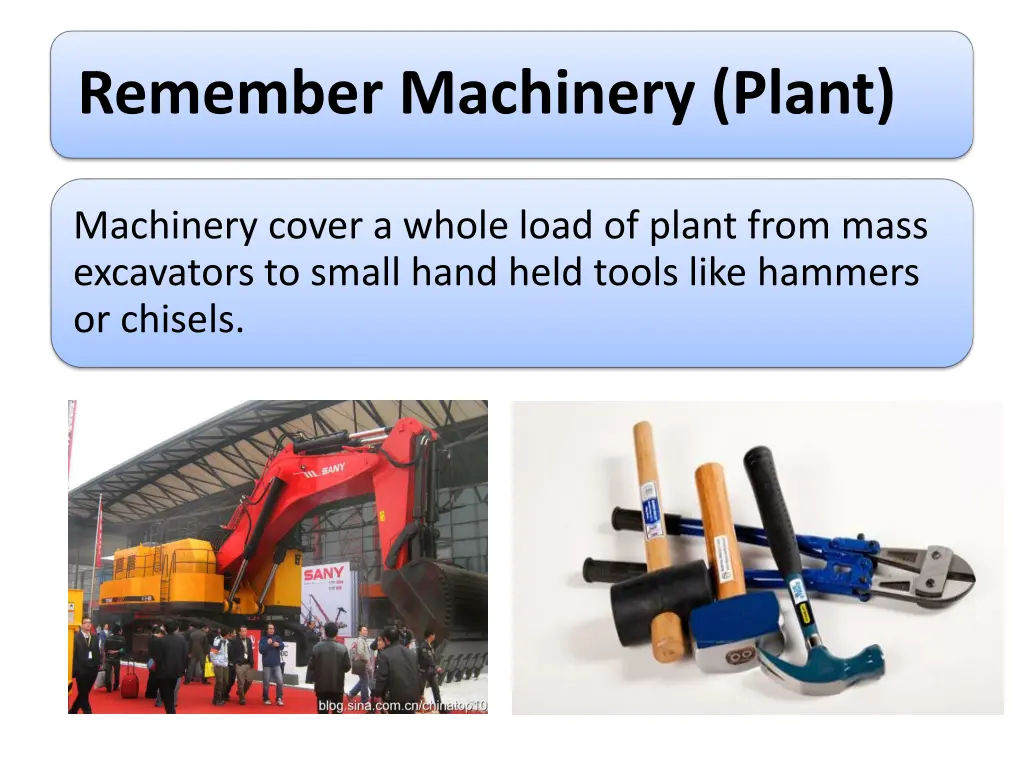 remember machinery plant