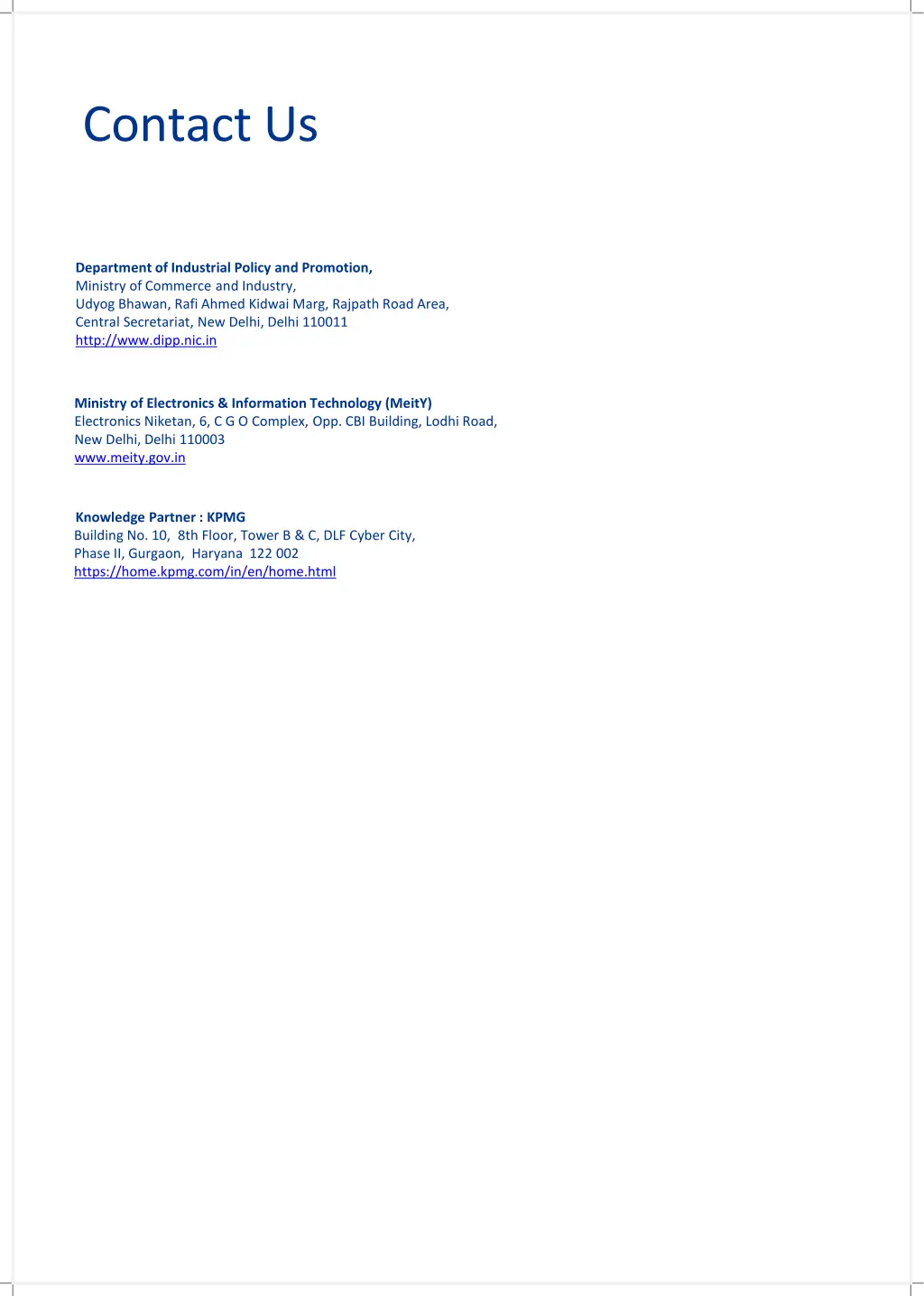 contact us