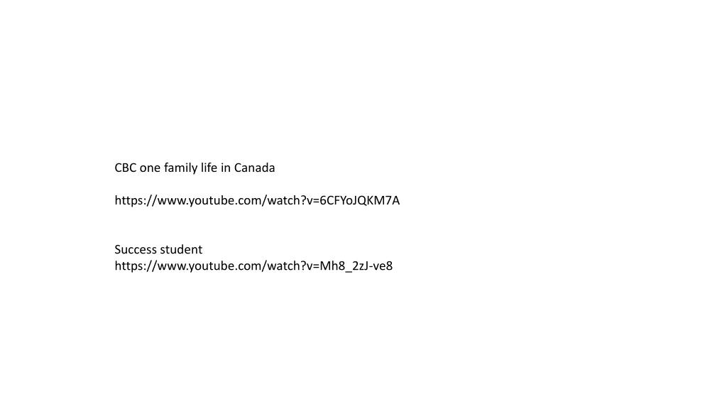 cbc one family life in canada