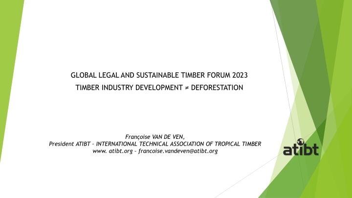 global legal and sustainable timber forum 2023